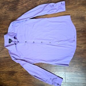 Apt.9 Slim Fit Purple Button-Up Shirt